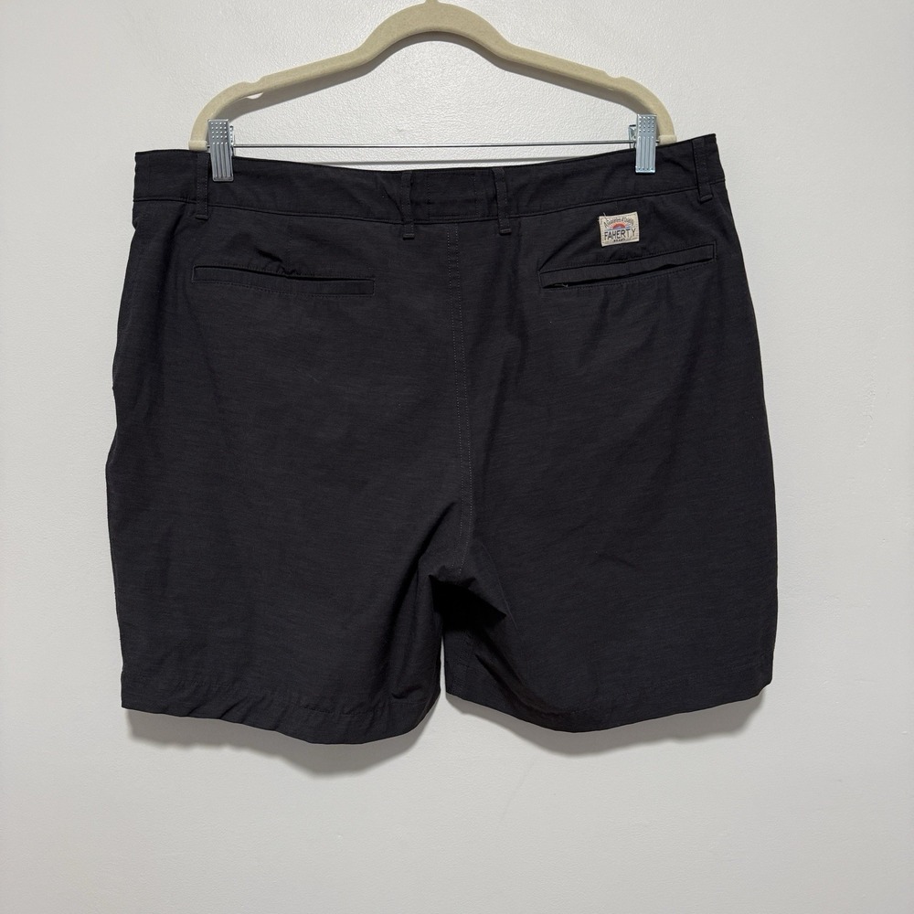 Faherty Men's All Day 7 Inch Charcoal Gray Shorts Size 38 - Picture 3 of 7